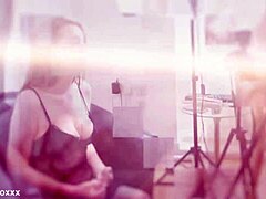 naughty college student gives her teacher a surprise blowjob in the classroom