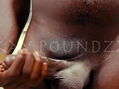 Intense Orgasm Cumming A Lot After Jerking Off Moaning Solo Black Teen Amateur