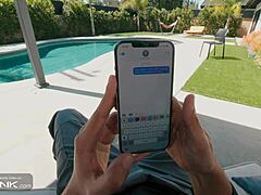 Whoa, this VR Conk redhead Kim, she's deepthroatin' that massive cock in her Kim Possible cosplay outfit, part one, so hot