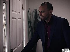 I Feel So Desperate for That Monster Cock as House Owner Takes Babe's Sweet Ass in Uniform