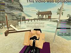 Massive Cock Teases Wet Anal in Roblox Porn 102