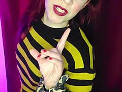 Your stepsister gets turned on by your nudes and comes for you with her ass plug in roleplay argentina p1