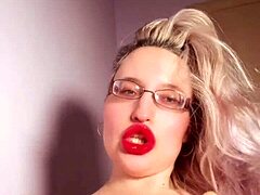 hey check these perfect lips with red gloss they're all about that lipstick fetish and findom vibe 💄💋