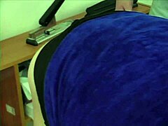 oh god, my mature chubby milf boss taylor strips down before she spanks me and then fucks me doggystyle with her big natural tits and wet shaved pussy... i-i can't resist submitting to her domination as her secretary