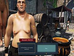 Hermaphrodite Slave Upgraded in Pool for Intense Anal Assfucking and Pussy Play with Bdsm Toys in Italian Scene