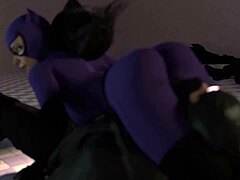 Black Cat Applies Headscissor On Rusk Joel