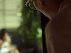 curvy milf pulls not brother into bedroom for wet pussy licking and rough doggystyle riding with orgasm 😈