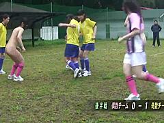 I uh, watched those Asian girls just playin football without any clothes on, ya know