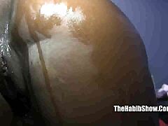 yo check out armani chocolate getting fucked hard by that hairy arab in ghetto style