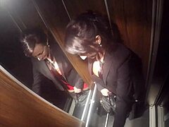 Manager Sodomizes His Future Secretary in Warehouse Roughly!