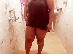 Sneaky Horny Milf Showing Her Big Tits