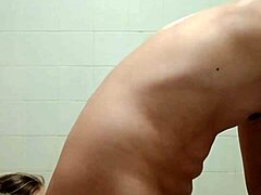 German prostitute whore milf Sandra gulps urine then takes brutal facefuck deepthroat with cumshot!