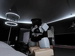 dude i'm banging my busty goth friend doggystyle in roblox 😈🍑