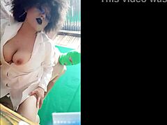 The Old Woman Gets Intense Vaginal Sex While Held by Legs for Deep Tight Penetration