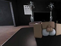 dude i'm banging my busty goth friend doggystyle in roblox 😈🍑