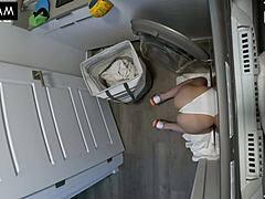 hey stepsis, you're stuck in the dryer - let stepbro fuck you free with that big cock in doggystyle