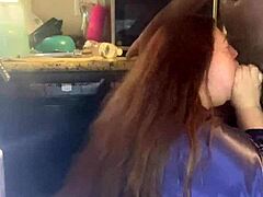 Hey, what's the best blowjob by bbw with fat slut handling big black cock in interracial sloppy oral?