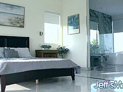 Curvy blonde Chanel Barbie takes a deep pounding from a massive BBC in interracial action