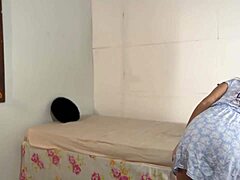 Damn, my naughty neighbor waited for my wife to leave and then handed over her tight pussy for a wild handjob and fuck!