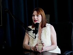 In this casual tale, the Brazilian swinger Reh Queen avoids vibrators during voyeur sessions in sheer red lingerie, focusing on natural pleasure without forcing orgasms.