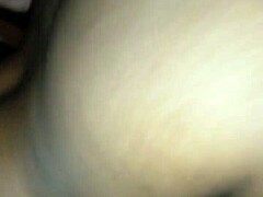 Riding on Top of the Dick. Watch This Ebony Wife with Big Ass Take Homemade Amateur Cock in Intense Cowgirl Action and Moaning Orgasms.