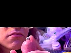 extreme sounding drips pre-cum during intense cock rub and swap