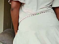 Curvy Cute Fat Amateur Rides Cock in Homemade Cowgirl Glory