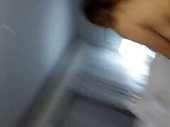 Chubby blonde milf amateur with big tits rides cock hard and bounces boobs wildly