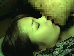 Big tits wives unleash dirty side on hot springs trip