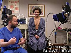 Rebel Wyatt's pierced pussy blasted with hot cum POV pounding