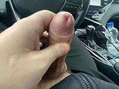 Young Milf's Big Milky Tits Suck Taxi Driver Off.
