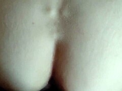 fitness wife bends for trainer's cock in amateur home anal pounding