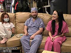 blaire celeste nurse blasts patient jizz in pov deepthroat hospital fuck