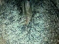 Watch Dripping Wet Ebony Pussy Get Ripped Clothes and Hairy Solo Orgasm Play