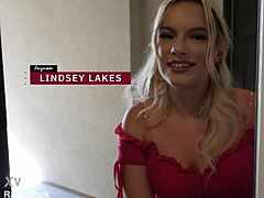 Lindsey Lakes Plays Innocent but Craves Monster Cock as Naughty Blonde Neighbor