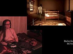 naked bbw brunette with big tits and fat ass plays the quarry part 3 😈🍑🔥