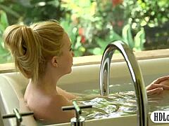 mmm lusty samantha rone teen blonde deepthroats monster cock so good uh