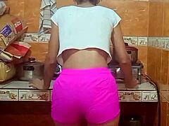 Feels so good getting semen cream on my face perfect for skin who else has more milk for me