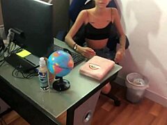 sexual psychologist cant resist my huge cock fucks her tight pussy domination