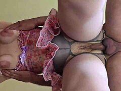 Underskirt Flash Leads to Rough Creampie Tease in Public