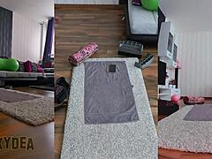 Watch my curvy latina ass shake naked durin workout triple cam view so sensual damn