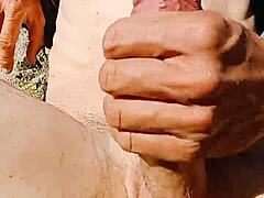 JERKING MY MONSTER COCK HUGE LOAD SOLO MASTURBATION BLAST!