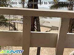 i feel so exposed spreading my big pussy wide open at the beach house