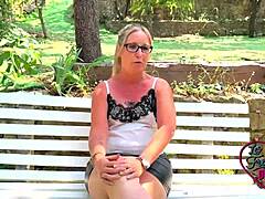 Beautiful French milf Marie endlessly hunts hot sex with her sexy small tits and ass