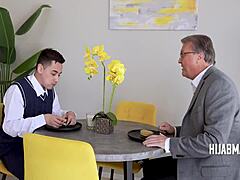 shy arab stepmom insists serving stepson's cock isn't haram