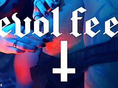 beautiful lesbian gags on deepthroat heels licks feet with nipple clamps