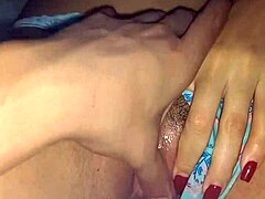 Skinny Brazilian brunette orgasms wildly on cock until she can't take more