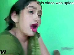 stepsis 😈 strokes my cock then sucks hard before pounding her tight pussy 👅💦