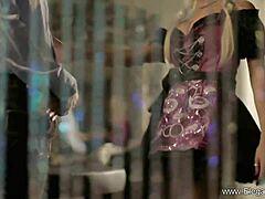 Blonde Fellucia's blowjob overwhelms with pure handjob passion and desire