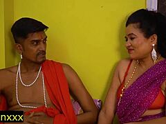 Curious chamber secrets unfold as young maid teases with her tempting curves